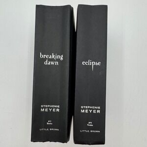 Stephenie Meyer Eclipse & Breaking Dawn Hardcover Books Lot Twilight Saga 1st Ed